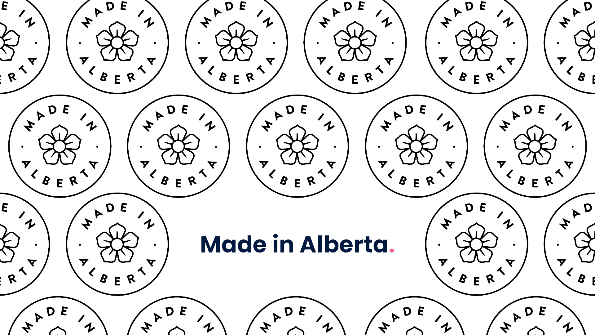 Made In Alberta Banner